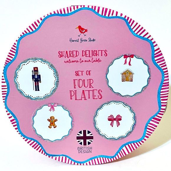 🎄🎀Christmas Side Plates - Picture 5 of 5